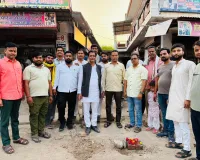 नगर पंचायत महराजगंज में सीसी रोड एवं इंटरलॉकिंग सड़क निर्माण कार्यों का हुआ शुभारंभ