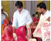 भावी विधानसभा प्रत्याशी महादेवा तेजाजी ने महिलाओं किया सम्मान