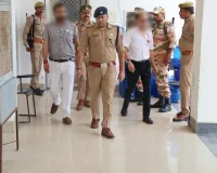 नीट परीक्षा निष्पक्ष व शांतिपूर्ण ढंग से सम्पन्न कराने के लिए पुलिस रही मुस्तैद।l