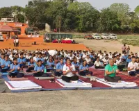एनसीसी ग्रुप , प्रयागराज के तत्वावधान में अंतर्राष्ट्रीय योग दिवस का भव्य आयोजन