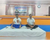 अंतर्राष्ट्रीय योग दिवस का कार्यक्रम माधव ज्ञान केंद्र में संपन्न