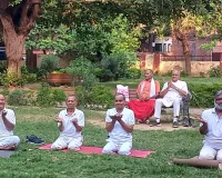 अवंतिका वासियों ने उत्साह से मनाया योग दिवस।