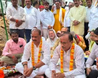 पचदेवरा के प्राचीन मंदिर के जीर्णोद्धार का हुआ भूमिपूजन।