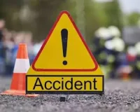 गंगा स्नान के लिए आए श्रद्धालु की सड़क हादसे में मौत,।