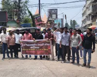 आपातकाल के 51 वर्ष होने पर मशाल जुलुस का हुआ आयोजन