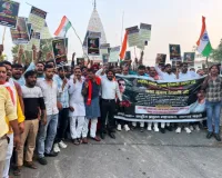 बिहार पुलिस की कार्रवाई के विरोध में ब्राह्मण महासभा ने निकाला कैंडल मार्च, भरत भूषण तिवारी को दिया श्रद्धांजलि