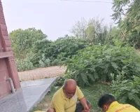 शूलटांकेश्वर मंदिर में स्वच्छता एवं जनजागरण अभियान, ।