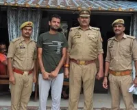 धोखाधड़ी के मामले में फरार वारंटी गिरफ्तार।