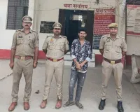 नाबालिग को बहला-फुसलाकर ले जाने का आरोपी गिरफ्तार।