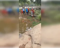 फिर कलंकित हुआ लखनिया दरी जलप्रपात पर्यटक की डूबने से मौत
