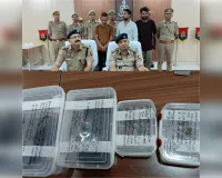 थाना कछवां क्षेत्रान्तर्गत स्वर्ण व्यवसायी से हुई लूट की घटना का 24 घण्टे के भीतर सफल अनावरण