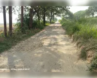 नहर मार्ग की सड़क ग्रामीणों और राहगीरों के लिए बनी है जोख़िम 