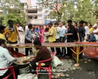 राजधानी लखनऊ के गुलाचीन मंदिर पर हुआ भव्य सुन्दर कांड और भंडारे का आयोजन 