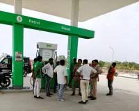 जीओ पेट्रोल पम्प पर माप को लेकर दोनों पक्षों में  तीखी नोकझोक, मौके पर पहुंची पुलिस