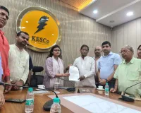 श्री जगन्नाथ रथयात्रा में बिजली की अबाध सप्लाई  के लिए केस्को एमडी से वार्ता की 