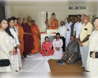धम्मचक्र प्रवर्तन दिवस पर आनंद बुद्ध विहार में वर्षावास प्रारंभ