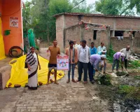 संचारी रोग नियंत्रण अभियान के तहत जनपद में चला व्यापक स्वच्छता एवं जनजागरूकता अभियान