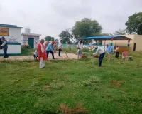 प्राथमिक विद्यालय नैडी कठारी में अभियान के तहत  किया गया साफ सफाई। 