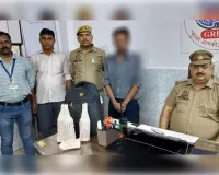 छिवकी रेलवे स्टेशन पर 22 शीशी अवैध अंग्रेजी शराब के साथ एक गिरफ्तार