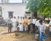 सोनभद्र में एक पेड़ माँ के नाम अभियान के तहत हुआ वृक्षारोपण