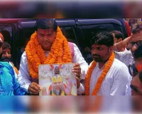 रा.अ.मोर्चा के जिला अध्यक्ष कृष्णानंद उपाध्याय का कार्यकर्ताओं ने कप्तानगंज चौराहे पर किया भव्य स्वागत