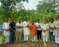 विश्व पर्यावरण दिवस पर दुद्धी विकास खंड में हजारों पौधे  किये गये रोपड़ 