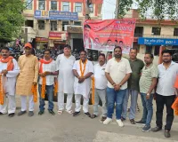 क्षेत्रीय अध्यक्छ का नैनी में  कार्यकर्ताओं ने किया जोरदार स्वागत।