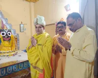 महर्षि महेश योगी आश्रम में भगवान जगन्नाथ जी की रथ यात्रा  संपन्न।