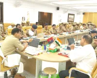 पुलिस अधीक्षक  ने की मासिक अपराध समीक्षा गोष्ठी एवं सैनिक सम्मेलन