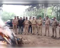 ऑपरेशन दहन के तहत 24.450 किलोग्राम गांजा किया गया नष्ट
