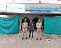 नाबालिग को बहला-फुसलाकर  दुष्कर्म के मामले में वांछित आरोपी गिरफ्तार