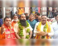 राष्ट्रीय हनुमान दल का विंध्याचल प्रवास, माँ महाविद्यावासिनी के दर्शन कर लिया राष्ट्र एवं धर्मसेवा का संकल्प