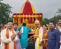 भगवान जगन्नाथजी की बहुदा यात्रा में उमड़ा आस्था का सैलाब