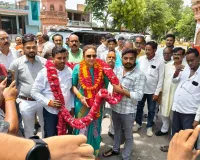 रामपुरखास को सर्वश्रेष्ठ क्षेत्र बनाने के लिए परियोजनाओं का तेजी से जारी रखने का लिया है संकल्प - मोना