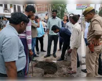 10 करोड़ रुपये खर्च होने के बाद भी प्रयागराज की सड़कें बनीं तालाब