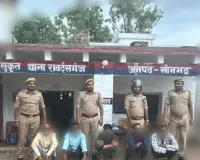रॉबर्ट्सगंज पुलिस की त्वरित कार्रवाई, मारपीट एवं अस्पताल में उपद्रव के मामले में 05 अभियुक्त गिरफ्तार