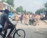 एकमा थाना पुलिस ने चलाया सघन वाहन जांच अभियान, 25,500 रुपये का कटा चालान