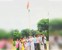 श्रीभूमि जिले के पूर्व हरिनगर भुवनेश्वर साधु ठाकुर कलाक्षेत्र में धूमधाम से मनाया गया स्वतंत्रता दिवस