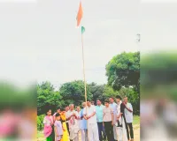 श्रीभूमि जिले के पूर्व हरिनगर भुवनेश्वर साधु ठाकुर कलाक्षेत्र में धूमधाम से मनाया गया स्वतंत्रता दिवस