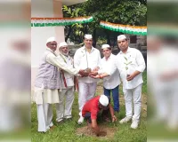 राजीव गांधी की जयंती पर कांग्रेस सेवादल ने किया भव्य कार्यक्रम, किया वृक्षारोपण 