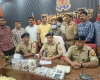 सिद्धार्थनगर में नकली अंग्रेजी शराब बनाने का भंडाफोड़