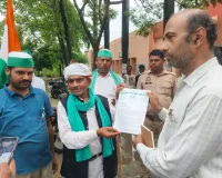 किसानों की मांगों को लेकर भाकियू ने ज्ञापन सौंपा