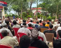 बारावफात, रक्षाबंधन व जन्माष्टमी को लेकर खेसरहा थाने में पीस कमेटी की बैठक