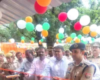 ​पुलिस जवानों के लिए नवनिर्मित भोजनालय का हुआ लोकार्पण