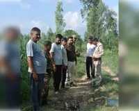 तेंदुए की तलाश में दर्जनों गांवों में कांबिंग,नहीं मिला कोई साक्ष