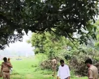 बाग की झाड़ियों में मिला 22 वर्षीय अज्ञात युवक का शव।