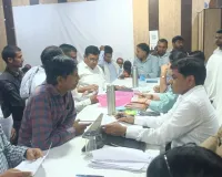 संपूर्ण समाधान दिवस में 34 शिकायतों में 5 का हुआ मौके पर निस्तारण