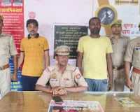 लालगंज पुलिस ने दो हत्याभियुक्तों को दबोचा,