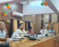 स्वतंत्रता दिवस समारोह की तैयारियों को लेकर जिलाधिकारी ने की समीक्षा बैठक