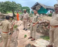 श्रावण मास एवं कांवड़ यात्रा के दृष्टिगत अपर पुलिस अधीक्षक (ऑपरेशन) सोनभद्र द्वारा विजयगढ़ किला का निरीक्षण